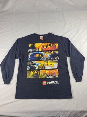 Lego Ninjago 2012 Tee Shirt Boys XL (14/16) Black
